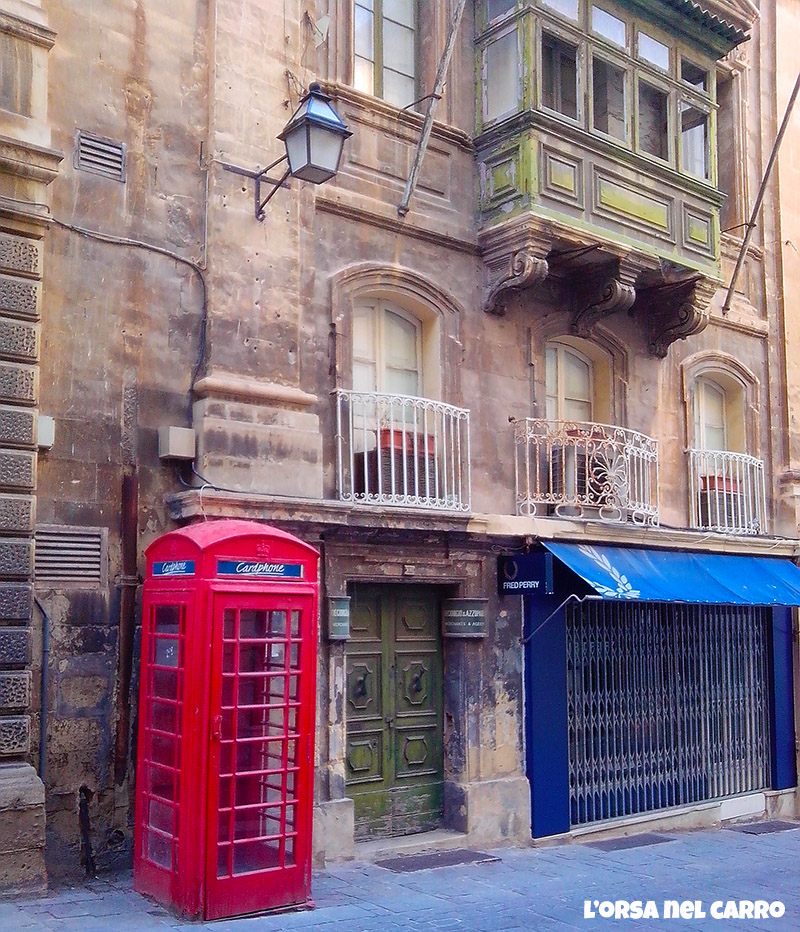 cabina telefonica inglese La Valletta