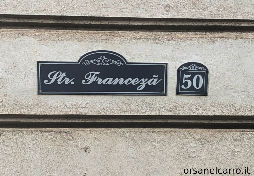 Bucarest Strada Franceza